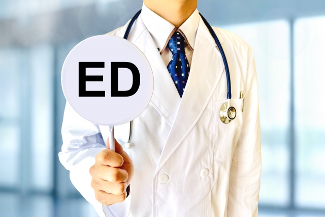 ED治療を勧める医者の写真